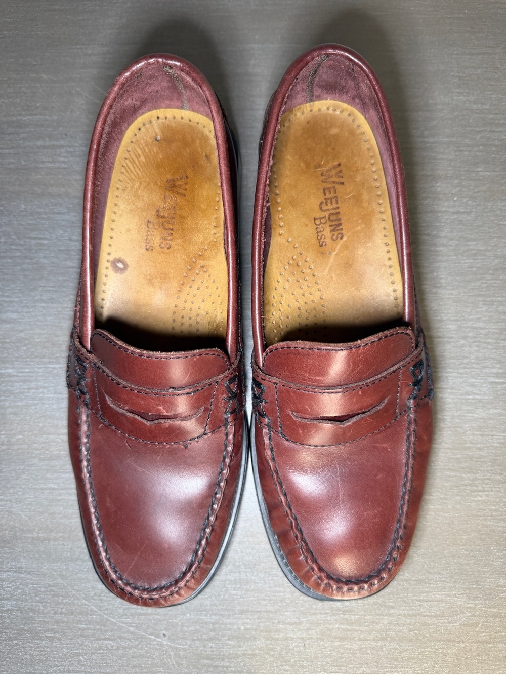 Vintage G.H. Bass Weejuns Katherine II Penny Loafers Leather Women’s Shoes 6 M - Picture 5 of 11